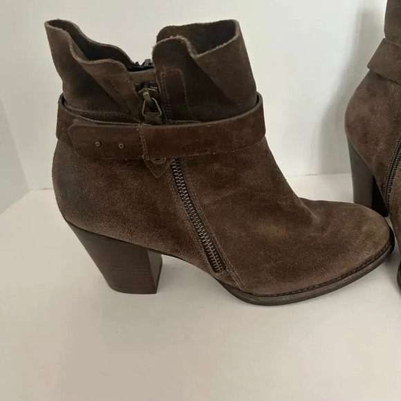 Paul Green nubuck suede Sheridan booties size 8.5 - Picture 3 of 11